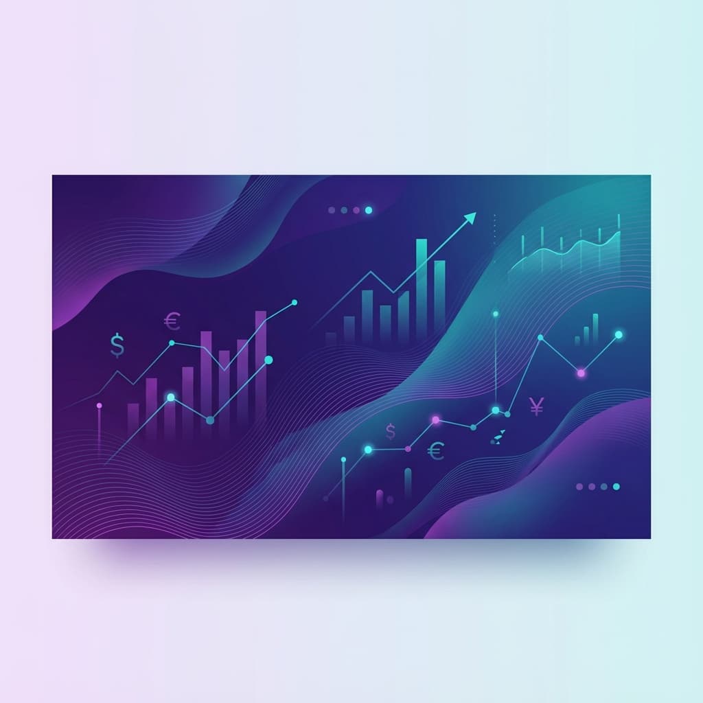 Financial dashboard background